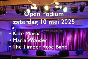 Open podium 10 mei 2025