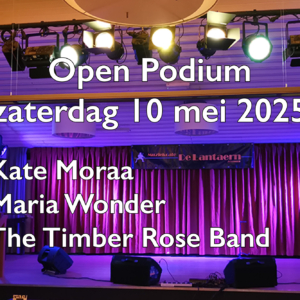 Open podium 10 mei 2025